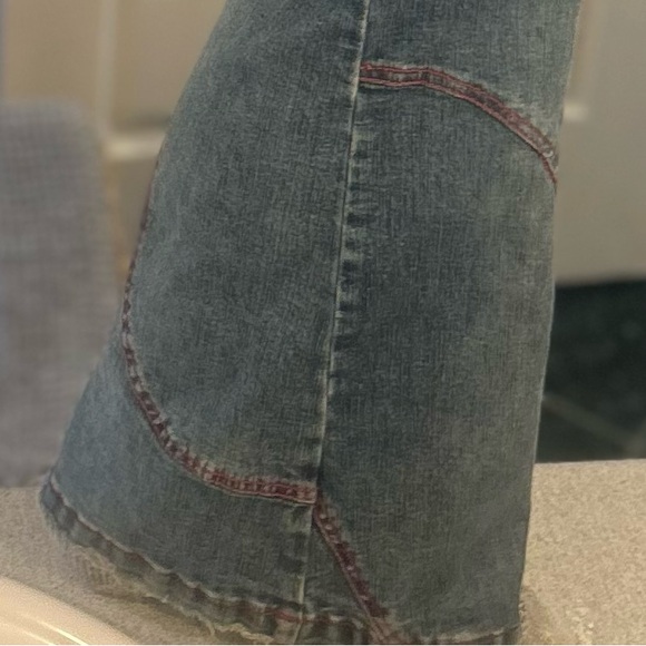 💫Guido Mary Y2K Vintage Women’s Flare Jeans RARE FIND - Picture 5 of 7